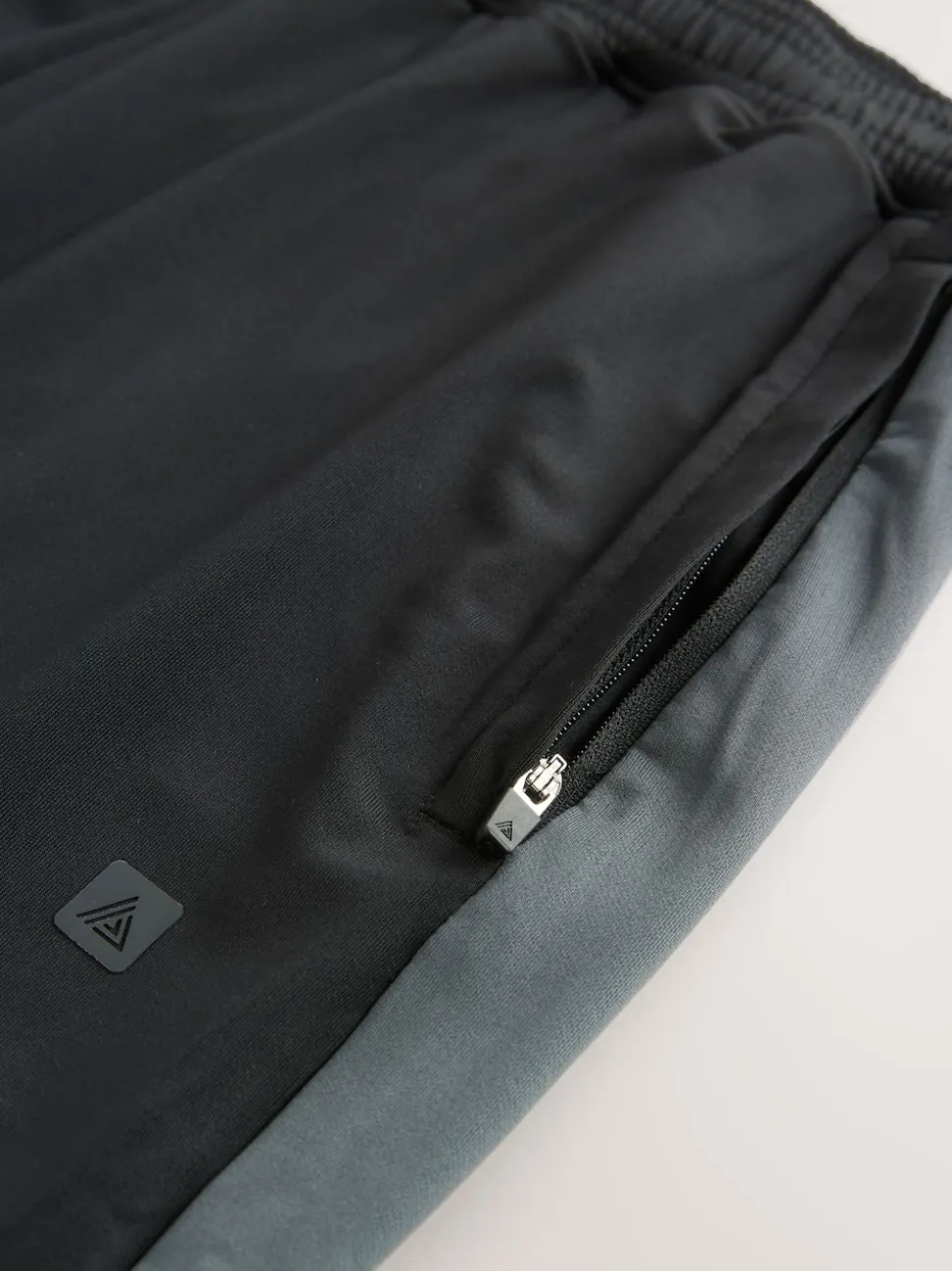 Black/Grey Active Gym Training Joggers