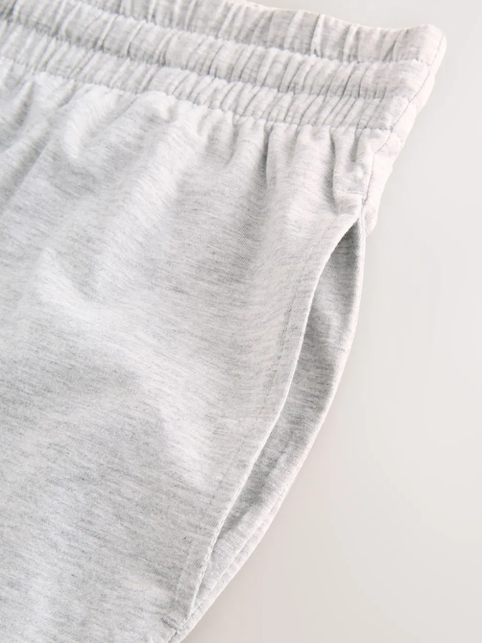 Black/Grey Marl Short Sleeve Jersey Pyjamas Set