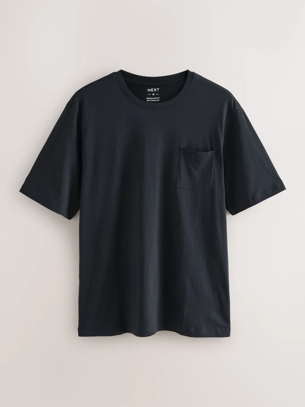 Black/Grey Marl Short Sleeve Jersey Pyjamas Set