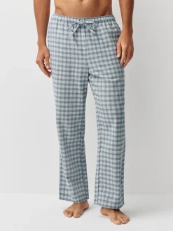 Black/Grey Mono Woven Pyjama Bottoms 2 Pack