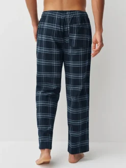 Black/Grey Mono Woven Pyjama Bottoms 2 Pack
