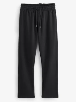 Black/Navy Blue Open Brushback Heavyweight Open 2 Pack Joggers