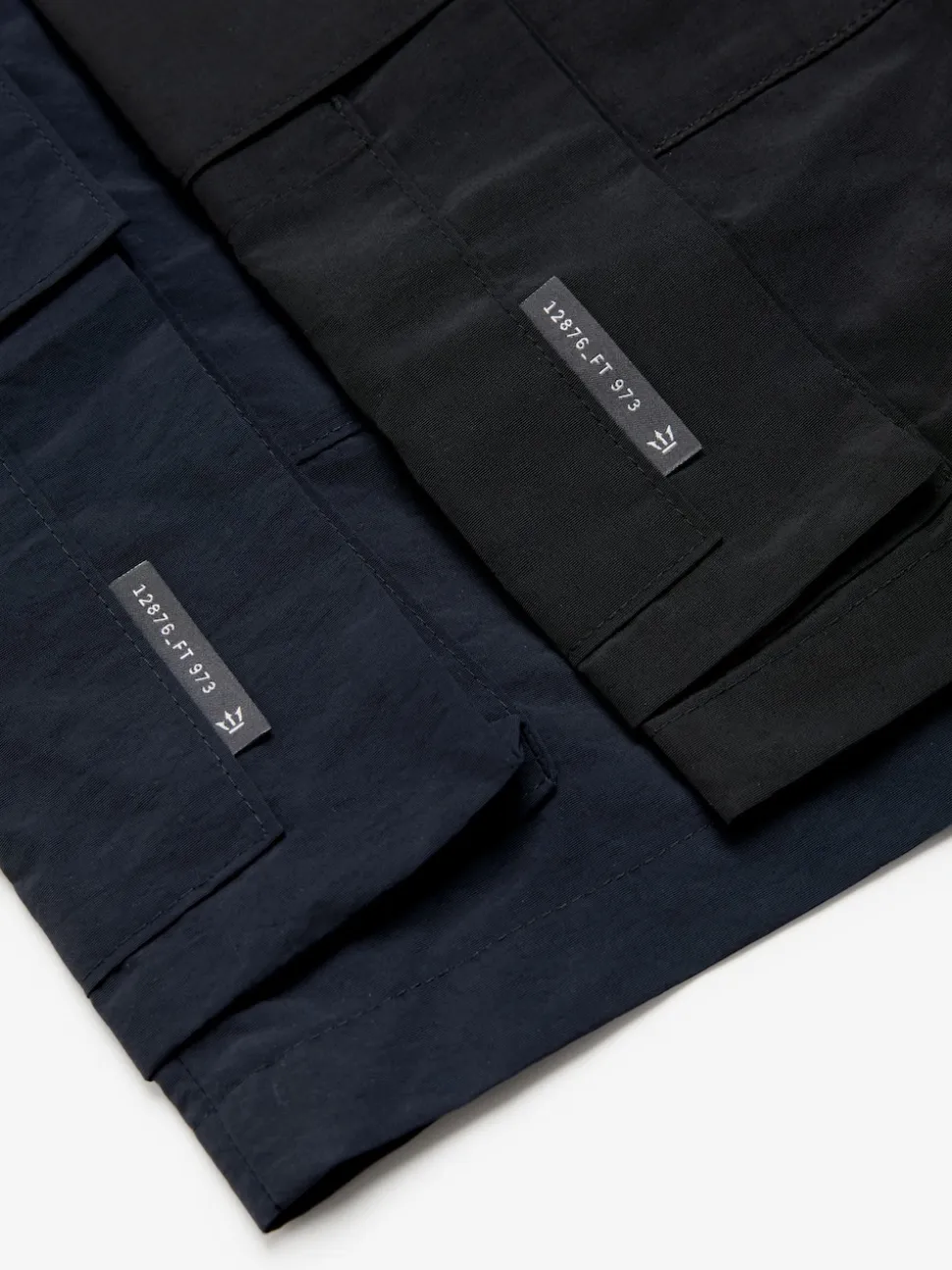 Black/Navy Blue Utility Swim Shorts 2 Pack