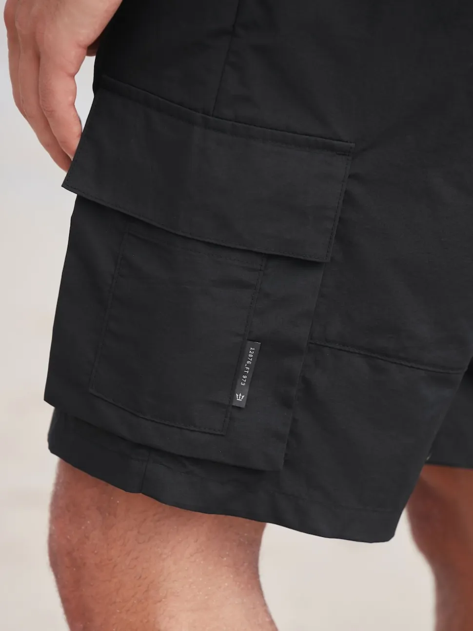 Black/Navy Blue Utility Swim Shorts 2 Pack