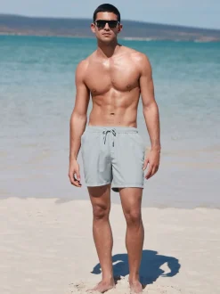 Black/Navy Blue/Light Blue/Grey Essential Swim Shorts 4 Pack