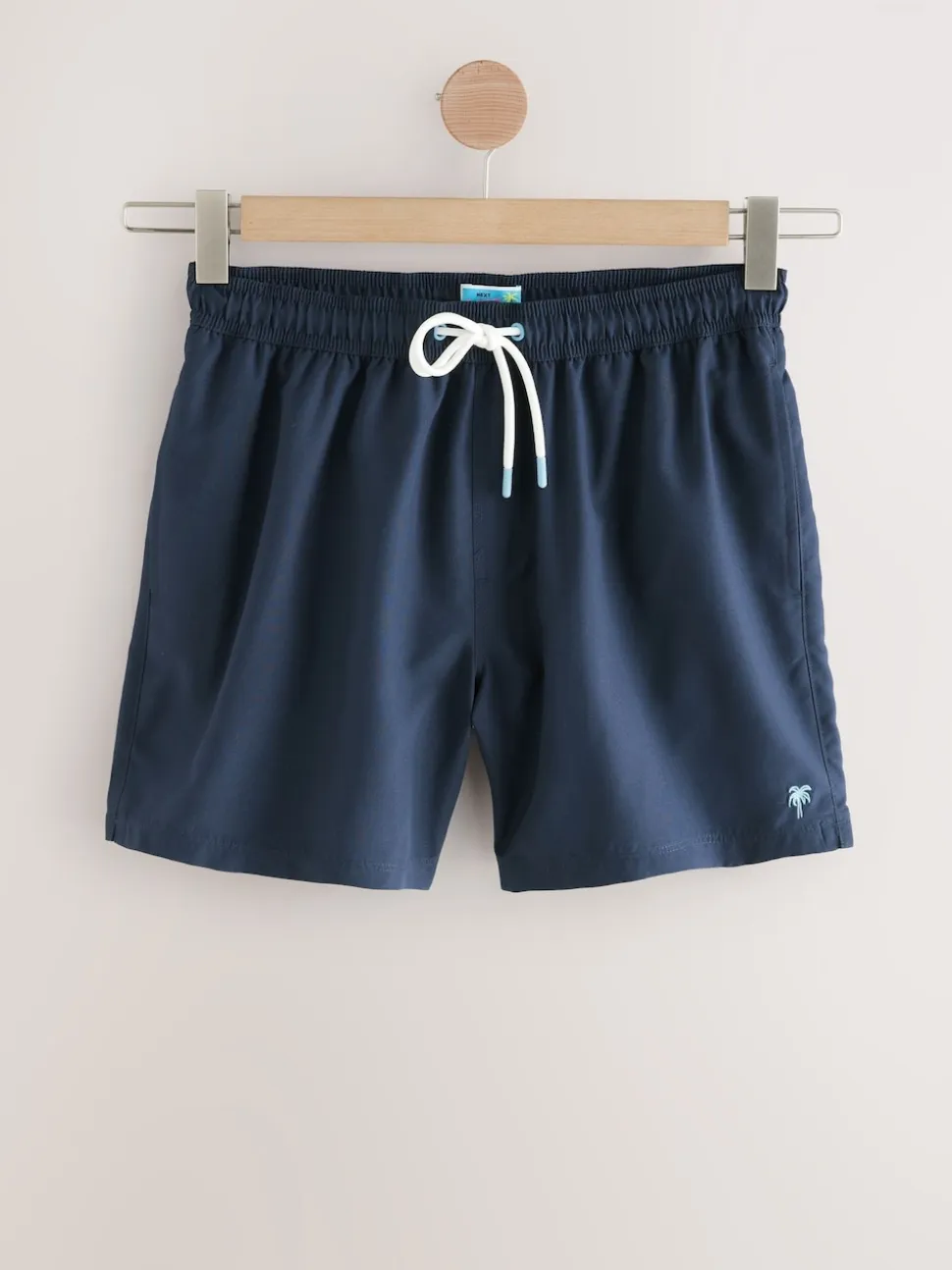 Black/Navy Blue/Light Blue/Grey Essential Swim Shorts 4 Pack