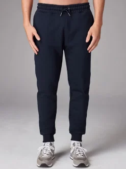Black/Navy Slim Fit Brushback Heavyweight 2 Pack Joggers