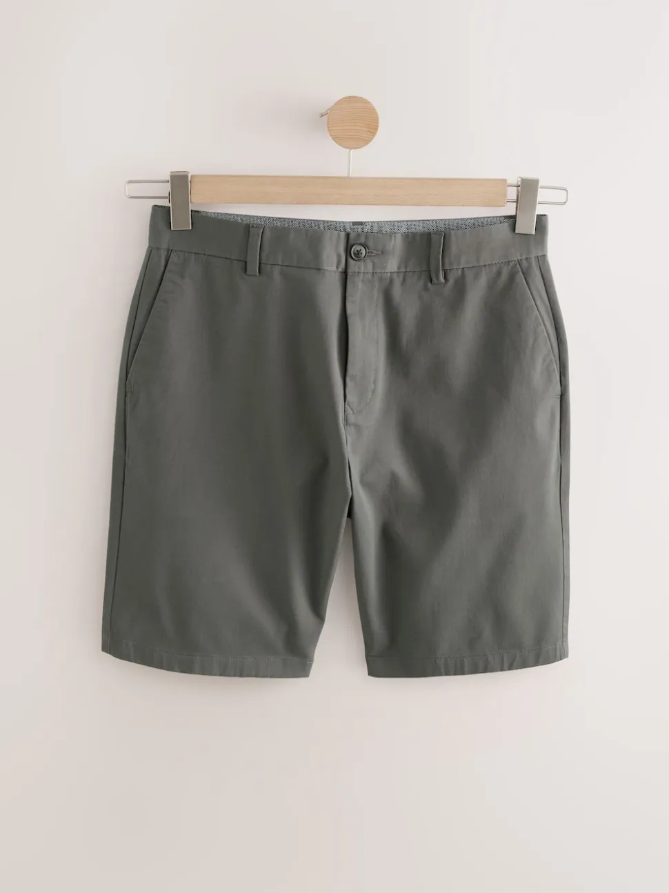 Black/Navy/Charcoal Straight Fit Stretch Chinos Shorts 3 Pack