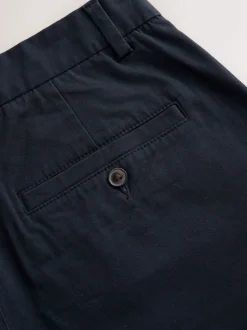 Black/Navy/Charcoal Straight Fit Stretch Chinos Shorts 3 Pack
