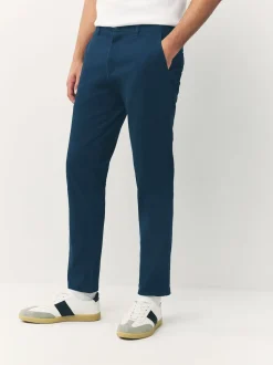 Black/Navy/Stone/Blue Slim Stretch Chino Trousers 4 Pack