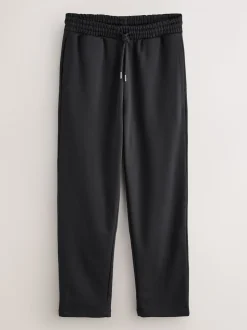 Black/Slate Grey Straight Fit Brushback Heavyweight 2 Pack Joggers