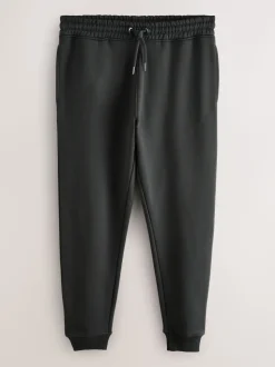 Black/Slate Grey/Khaki Green Slim Fit Cotton Rich Jersey Joggers 3 Pack