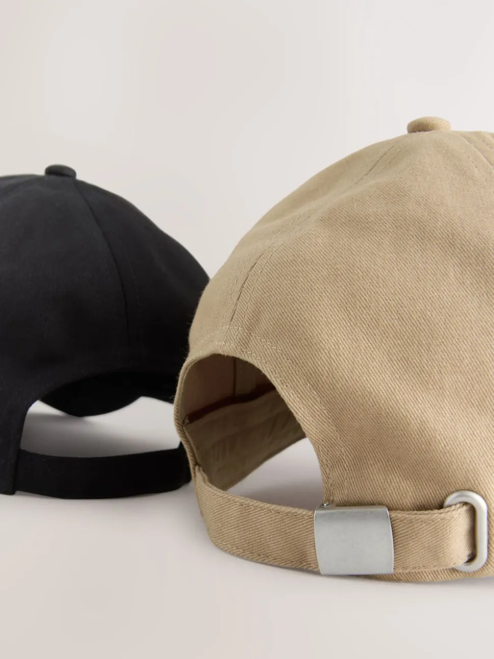 Black/Tan Caps 2 Pack