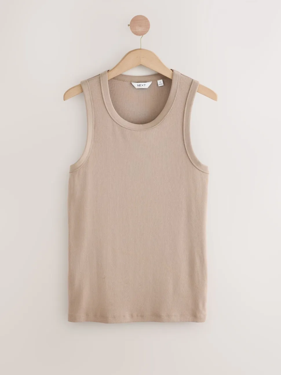 Black/White/Neutral/Navy 4 Pack Slim Ribbed Vest