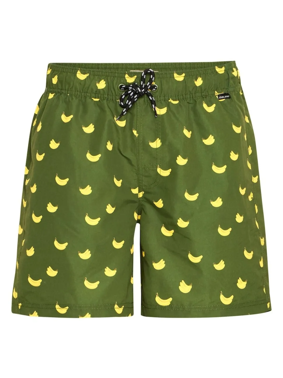 Blend Green Soft Banana Print Swim Shorts