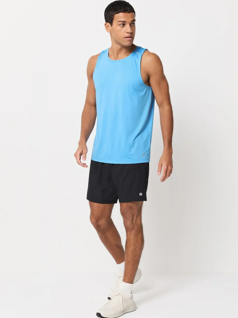 Blue Active Gym Textured Training Vest
