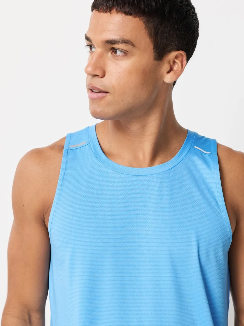 Blue Active Gym Textured Training Vest