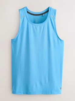 Blue Active Gym Textured Training Vest