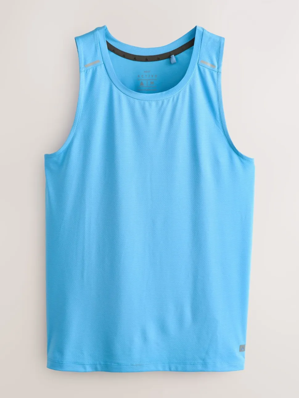 Blue Active Gym Textured Training Vest