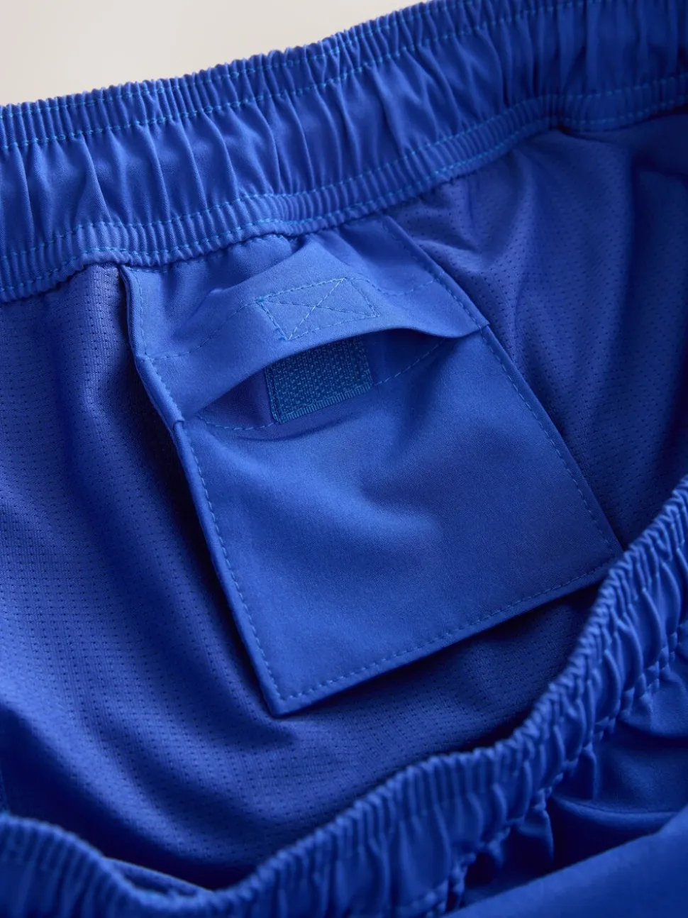 Blue Active Lined Swim Shorts