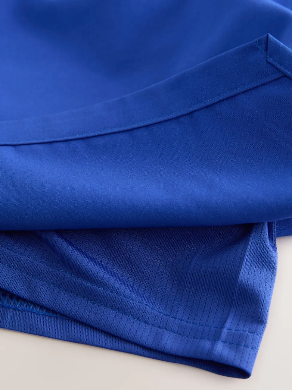 Blue Active Lined Swim Shorts