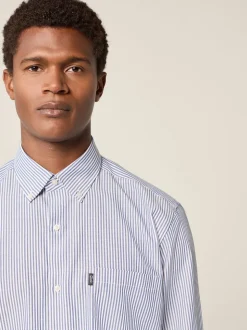 Blue Bengal Regular Fit Easy Iron Button Down Oxford Shirt
