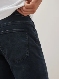 Blue Black Single Slim Fit Classic Stretch Jeans