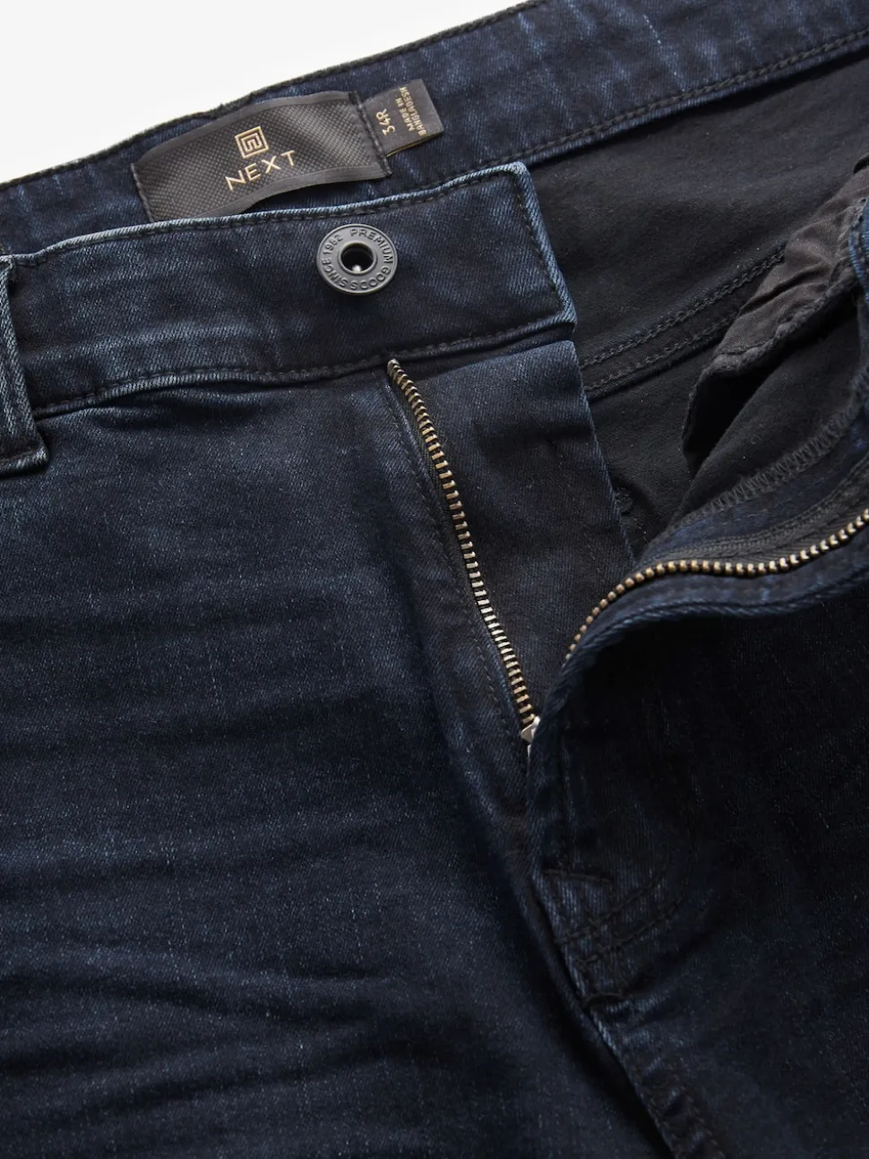 Blue Black Single Slim Fit Classic Stretch Jeans