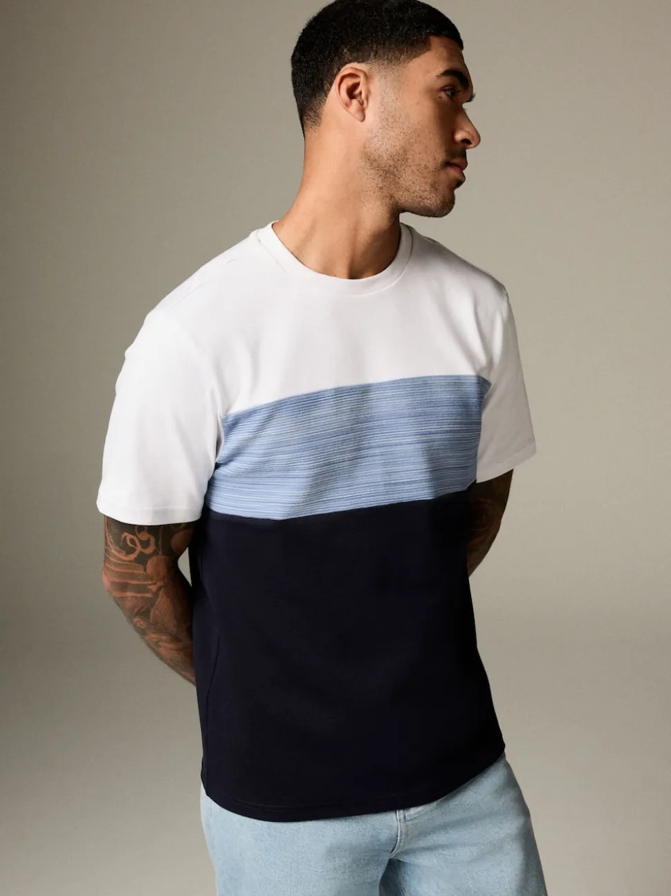 Blue Block T-Shirt