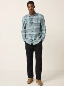 Blue Check Long Sleeve Shirt