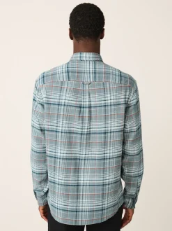 Blue Check Long Sleeve Shirt
