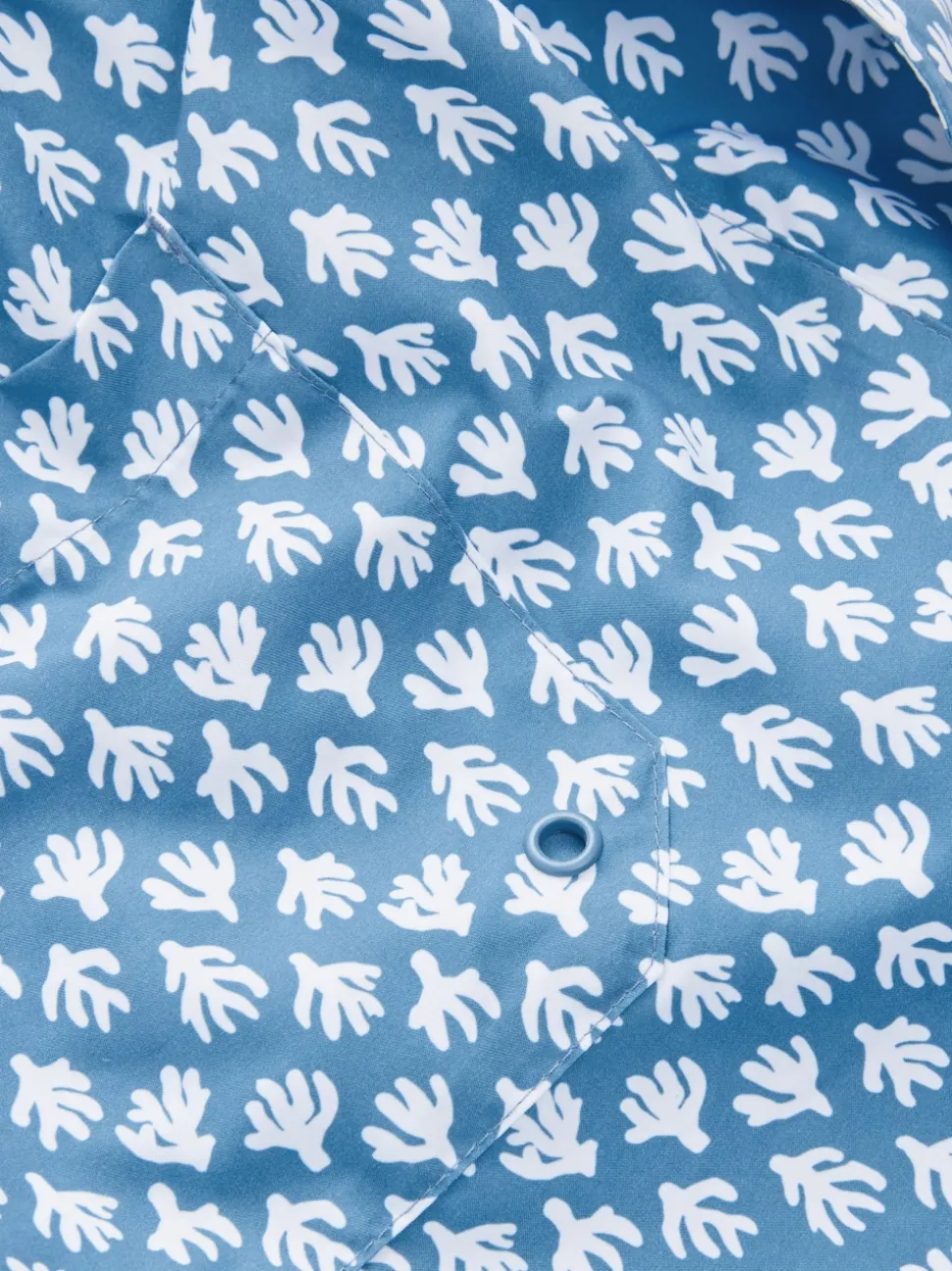 Blue Coral Printed Swim Shorts