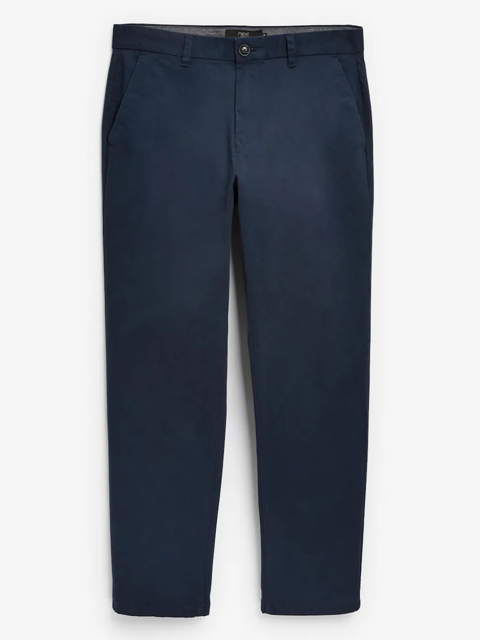 Blue Dark Relaxed Fit Stretch Chinos Trousers