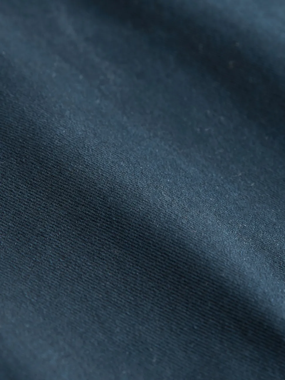 Blue Dark Straight Fit Stretch Chinos Trousers