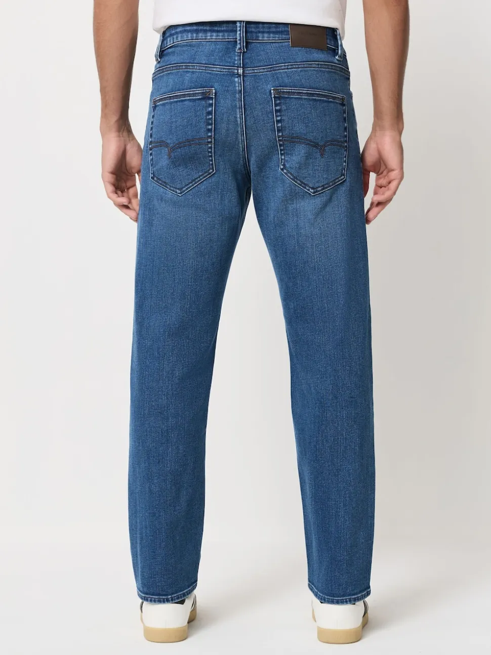 Blue Denim - ThermoGen Straight Fit Motionflex Jeans