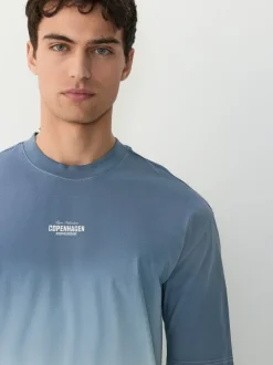 Blue Dip Dye T-Shirt