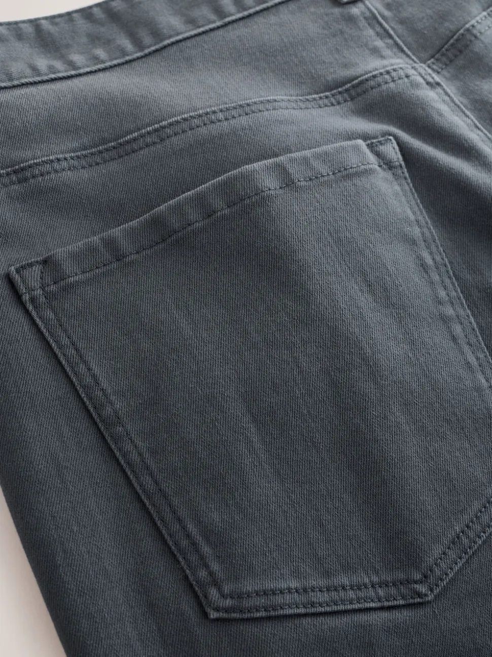 Blue Grey Mid Single Slim Fit Classic Stretch Jeans