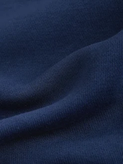 Blue Hokusai Licence Graphic Crew Neck Sweatshirt
