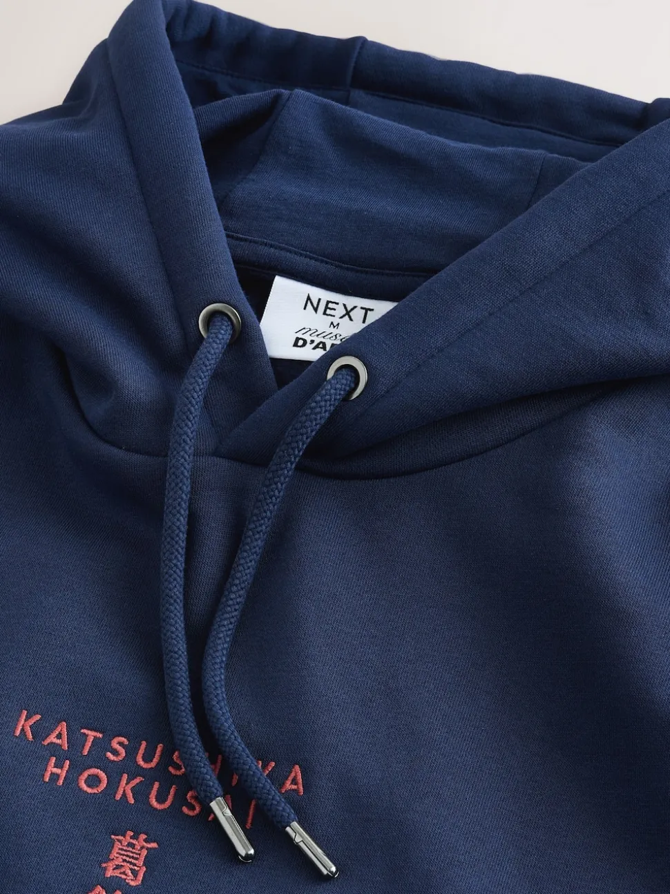 Blue Hokusai Licence Graphic Crew Neck Sweatshirt