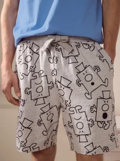 Blue Licence Mr Men Grumpy Short Pyjamas Set
