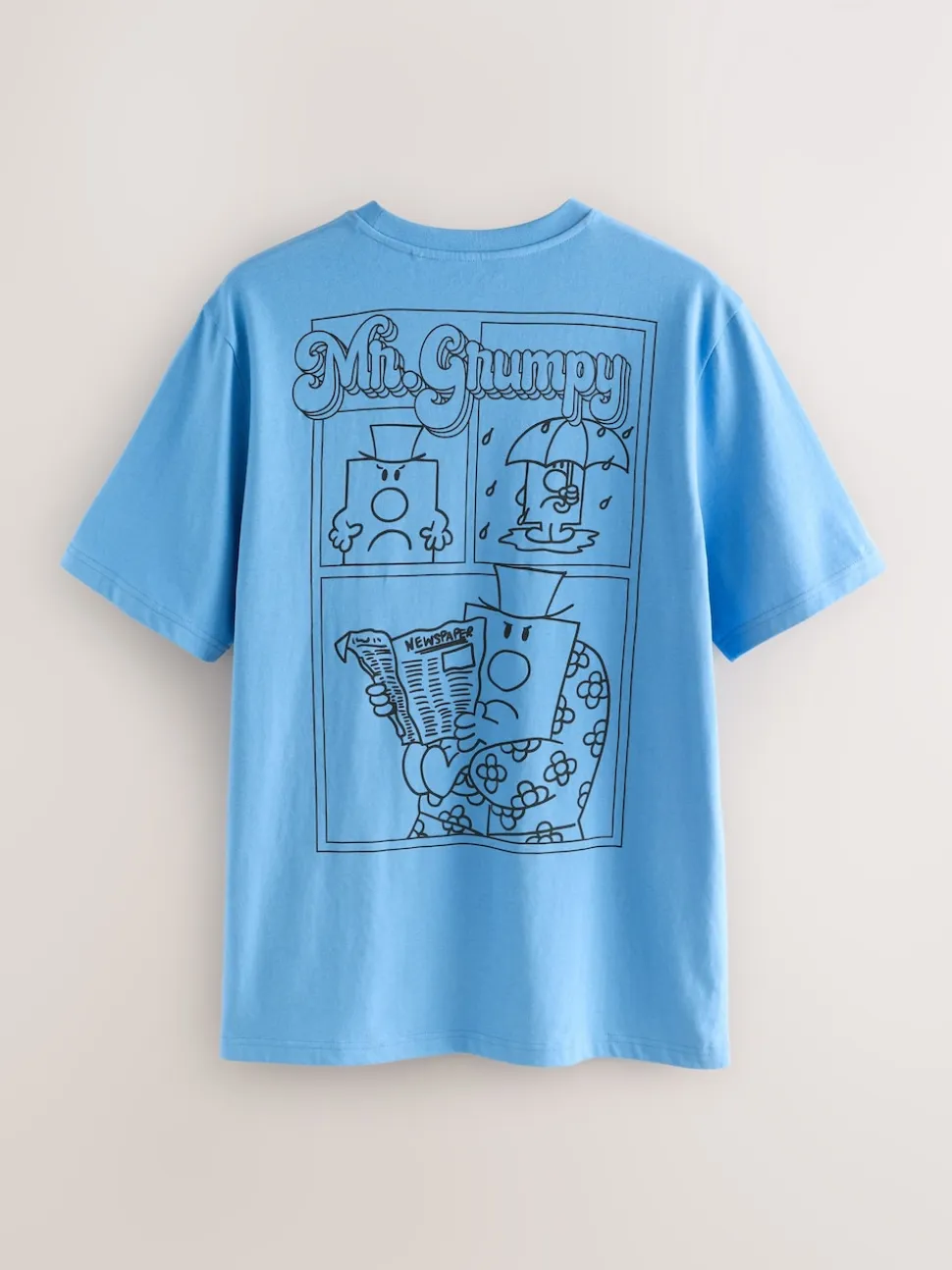 Blue Licence Mr Men Grumpy Short Pyjamas Set