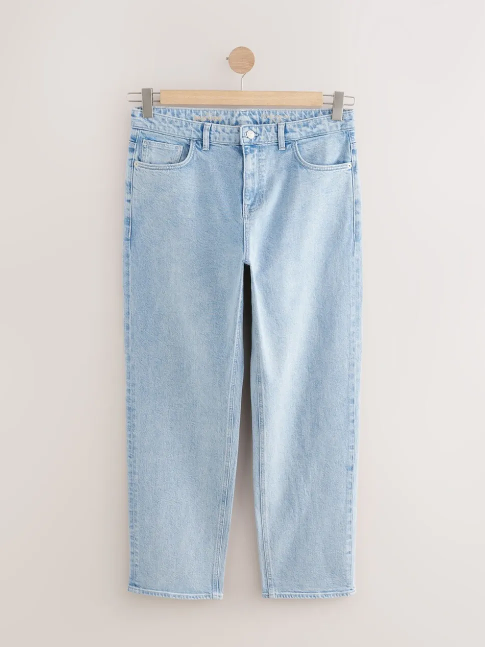 Blue Light Authentic Relaxed Fit Vintage Wash Denim Jeans
