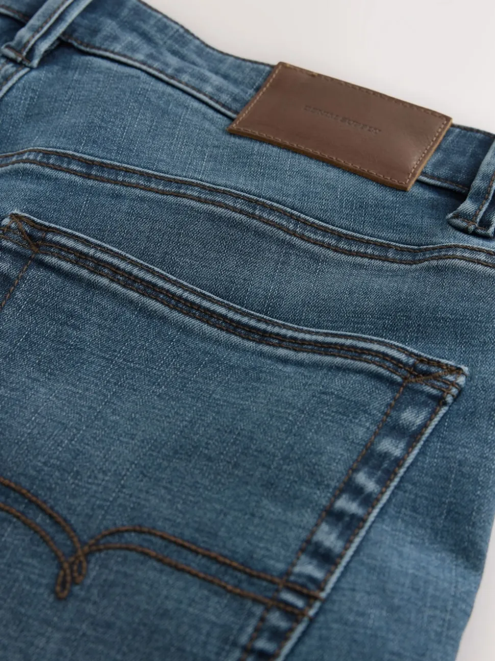 Blue Light Straight Fit Motionflex Jeans