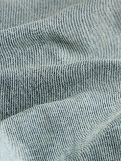 Blue Light Tint Barrel Fit Vintage Wash Denim Jeans