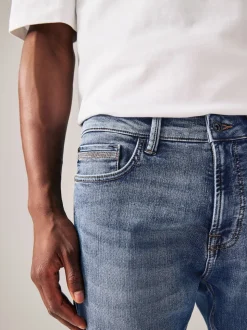 Blue Light Vintage Skinny Fit Comfort Stretch Jeans
