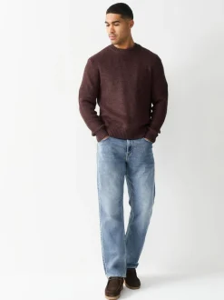 Blue Light Vintage Straight Fit Comfort Stretch Jeans