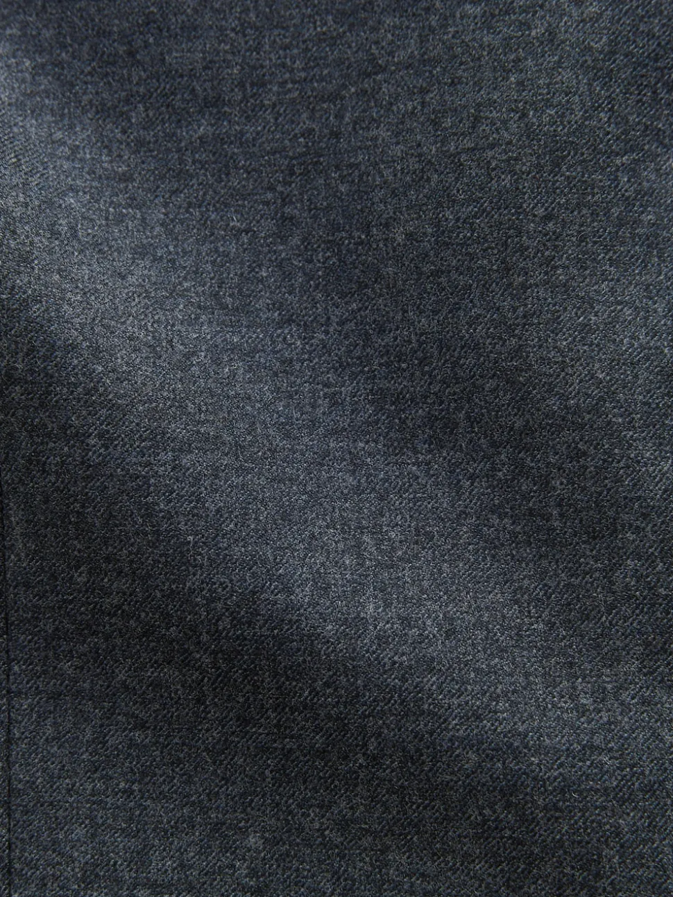Blue Merino Wool Blend Suit Waistcoat