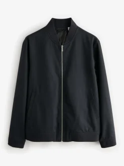 Blue Navy Smart Bomber Jacket