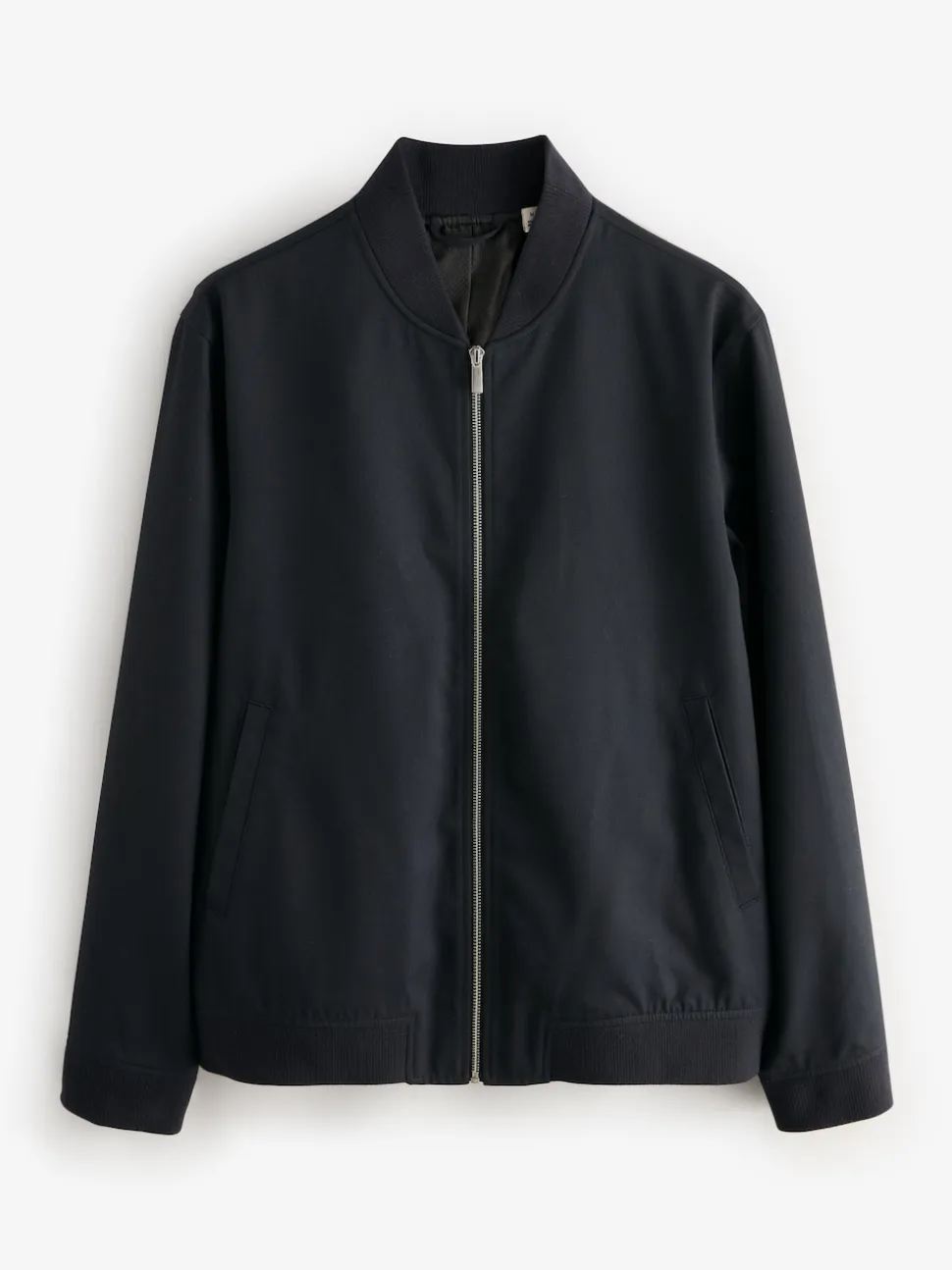 Blue Navy Smart Bomber Jacket