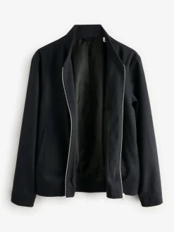Blue Navy Smart Bomber Jacket